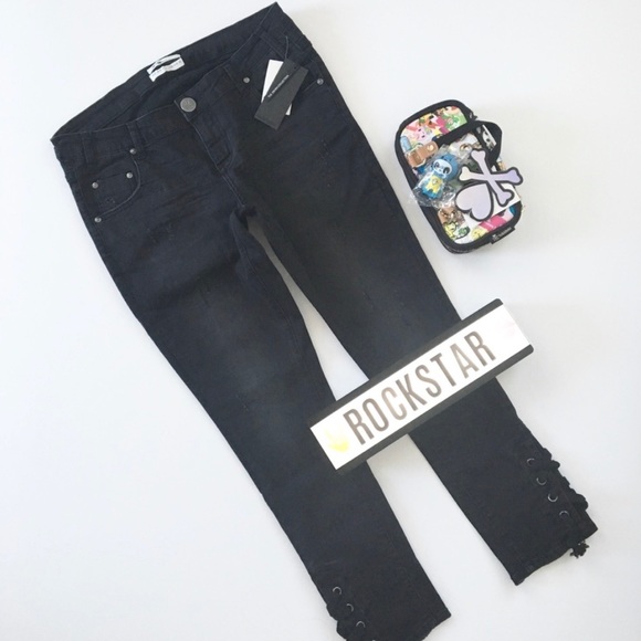 new One Teaspoon ϟ Freebird Jeans ϟ Ankle Ties ϟ - Picture 8 of 16